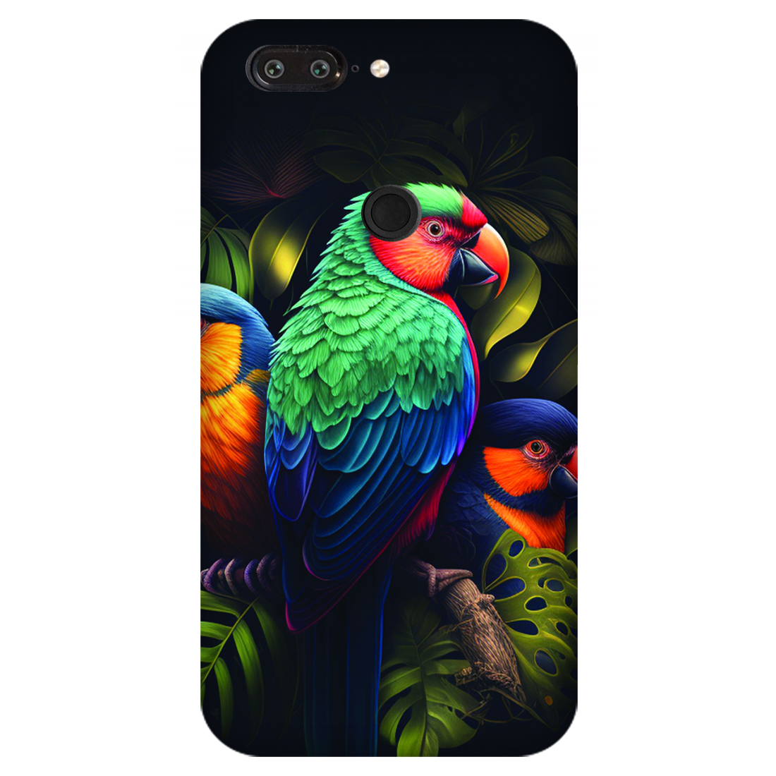 Vibrant Tropical Birds Case OnePlus 5T