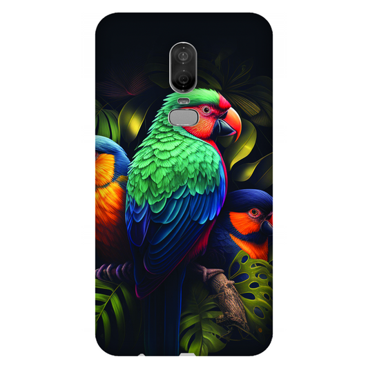 Vibrant Tropical Birds Case OnePlus 6