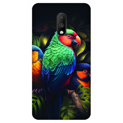 Vibrant Tropical Birds Case OnePlus 7