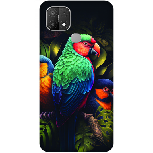 Vibrant Tropical Birds Case Oppo A15