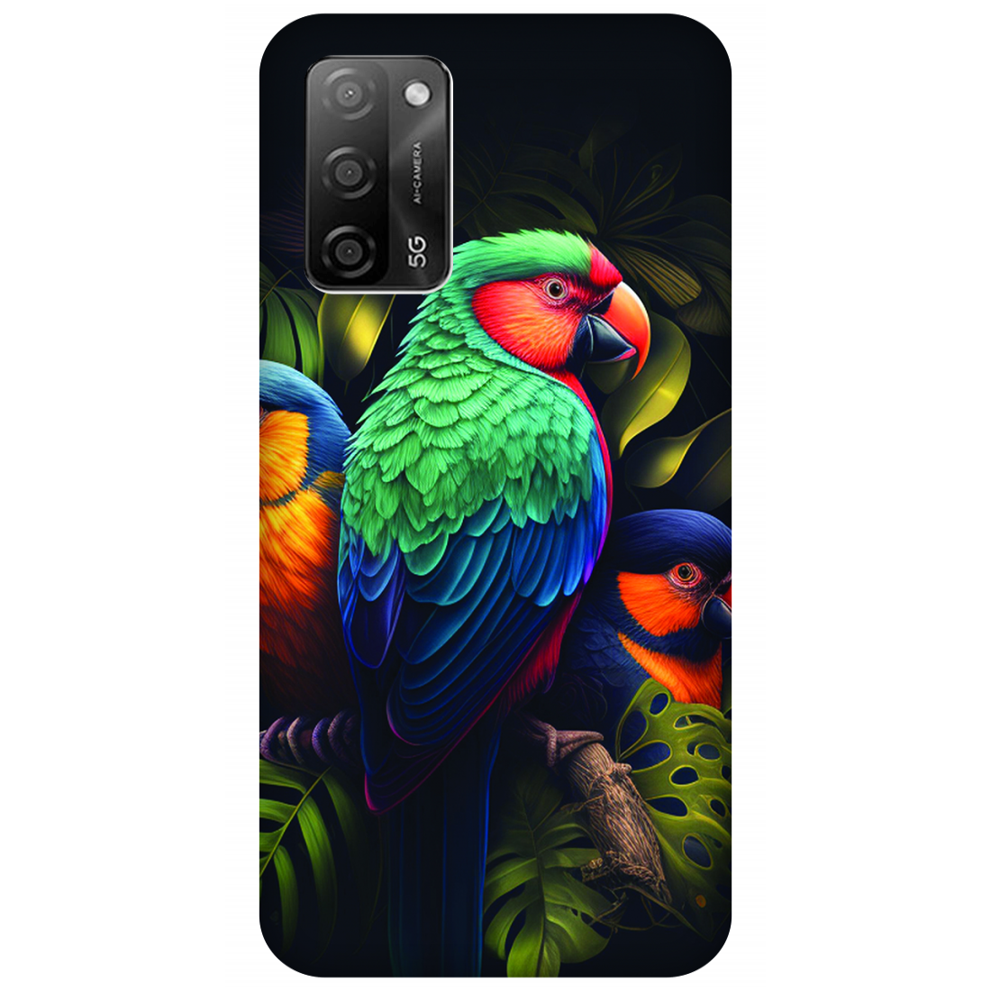 Vibrant Tropical Birds Case Oppo A53s 5G