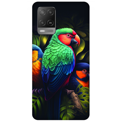 Vibrant Tropical Birds Case Oppo A54 4G