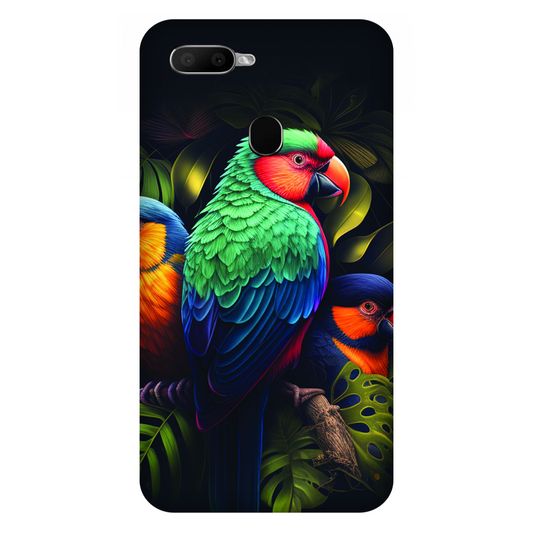 Vibrant Tropical Birds Case Oppo A5s