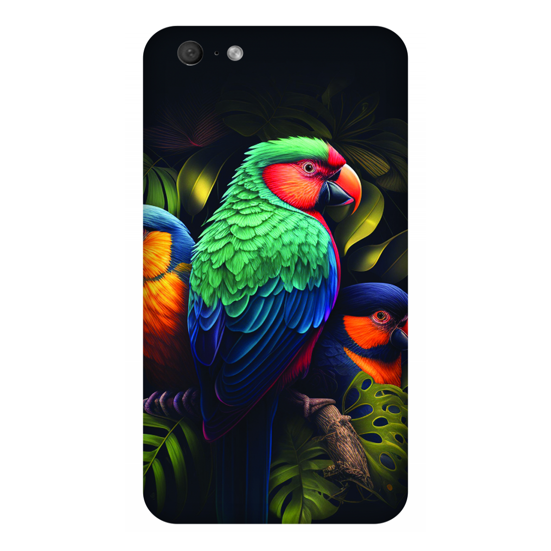 Vibrant Tropical Birds Case Oppo A71