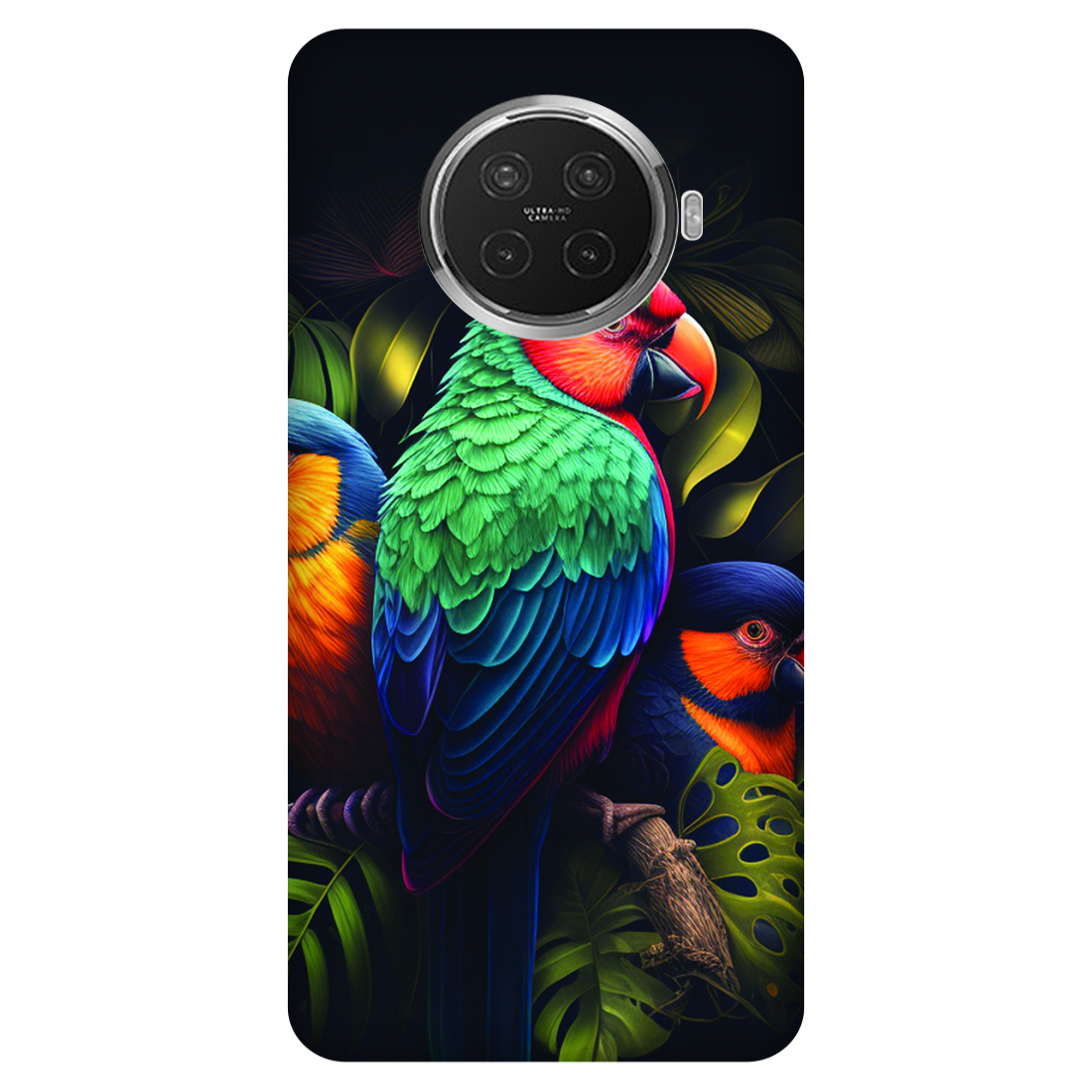 Vibrant Tropical Birds Case Oppo Ace2 5G