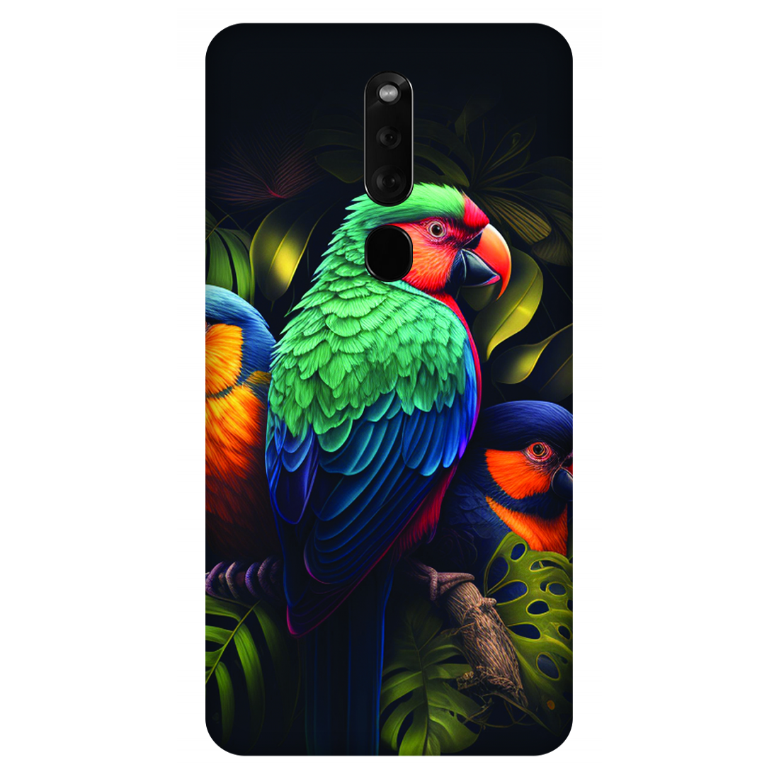 Vibrant Tropical Birds Case Oppo F11 Pro