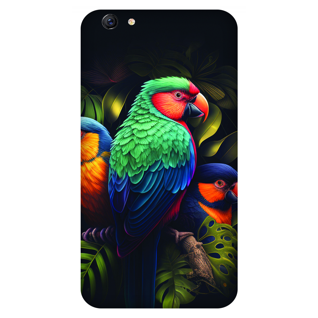 Vibrant Tropical Birds Case Oppo R9s Plus