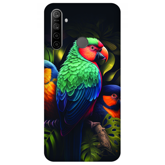 Vibrant Tropical Birds Case Realme 5i (2020)