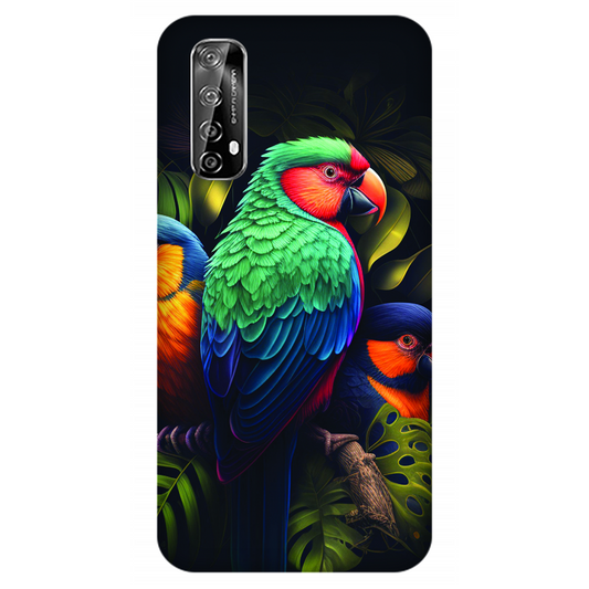 Vibrant Tropical Birds Case Realme 7