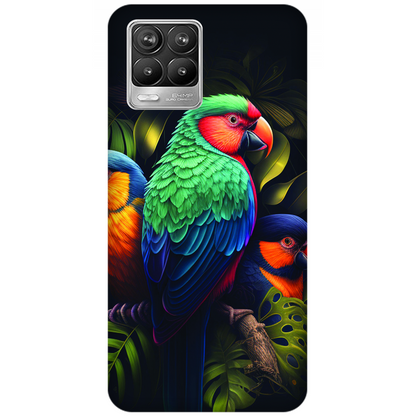 Vibrant Tropical Birds Case Realme 8