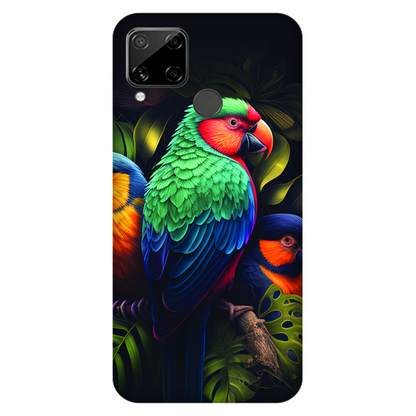 Vibrant Tropical Birds Case Realme C15