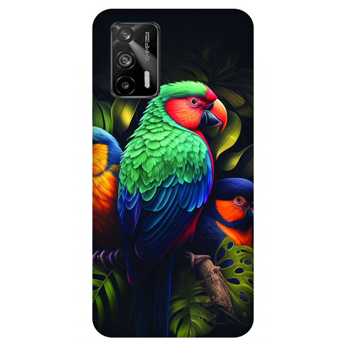 Vibrant Tropical Birds Case Realme GT 5G