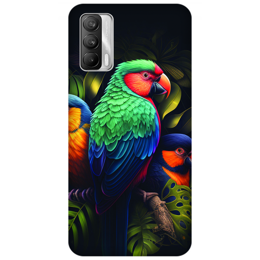 Vibrant Tropical Birds Case Realme X7