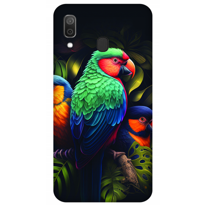 Vibrant Tropical Birds Case Samsung Galaxy A30