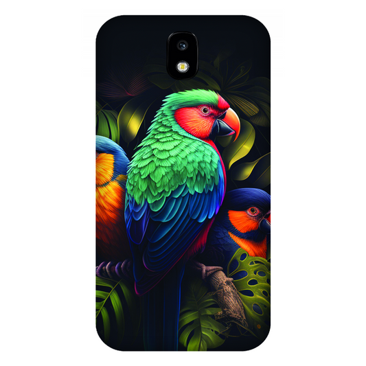 Vibrant Tropical Birds Case Samsung Galaxy J7 Pro