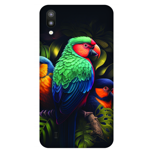 Vibrant Tropical Birds Case Samsung Galaxy M10