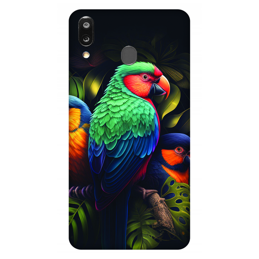 Vibrant Tropical Birds Case Samsung Galaxy M20