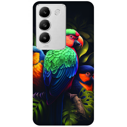 Vibrant Tropical Birds Case Vivo T3 5G