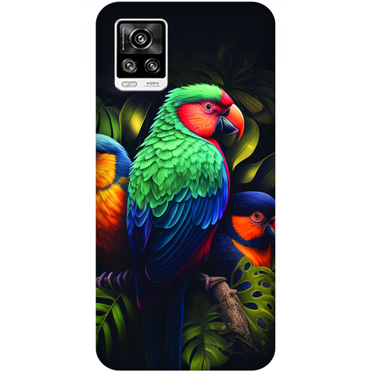 Vibrant Tropical Birds Case Vivo V20