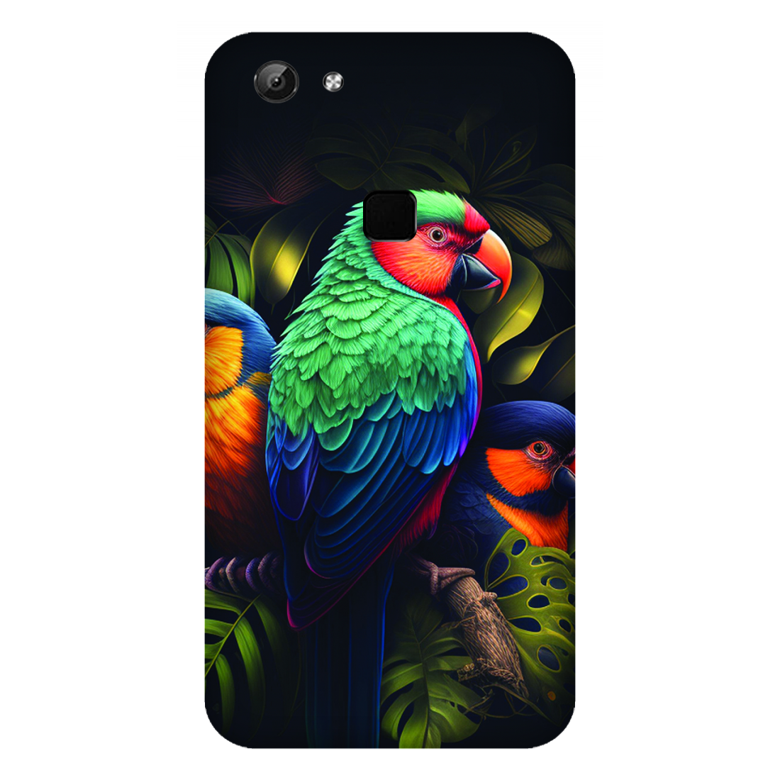 Vibrant Tropical Birds Case Vivo V7