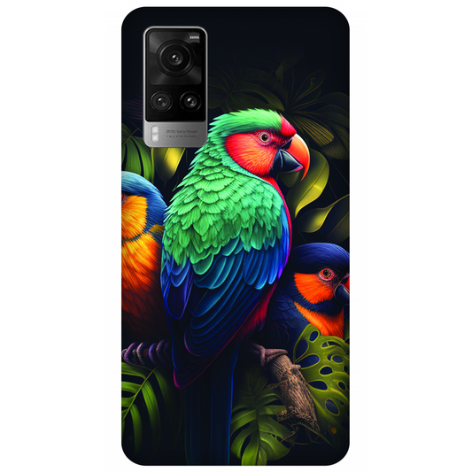 Vibrant Tropical Birds Case Vivo X60