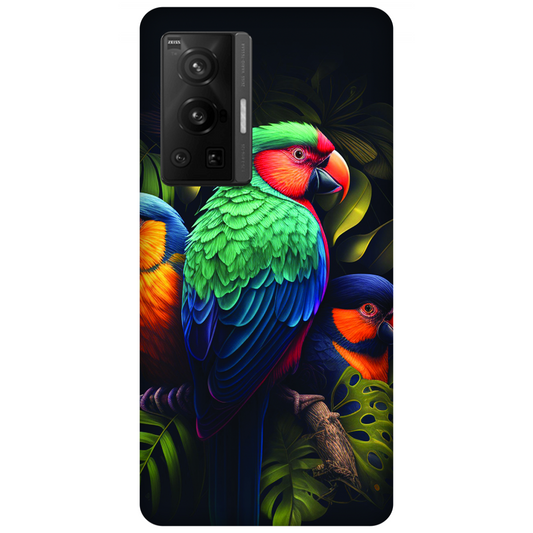 Vibrant Tropical Birds Case Vivo X70 Pro