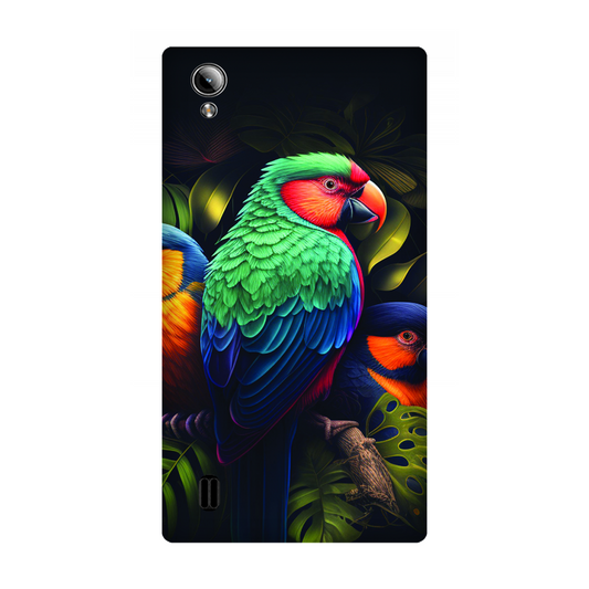 Vibrant Tropical Birds Case Vivo Y15s 2015