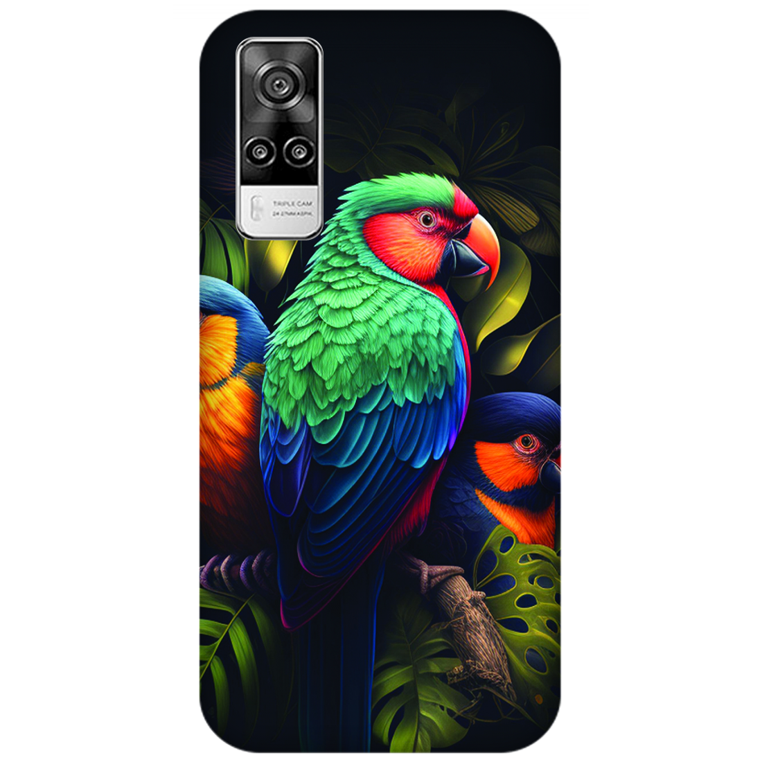 Vibrant Tropical Birds Case vivo Y51 (2020)