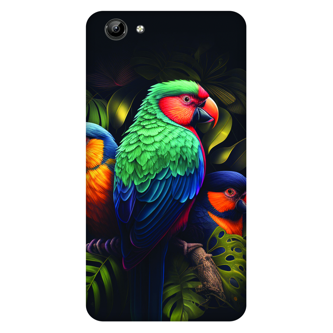 Vibrant Tropical Birds Case Vivo Y71i