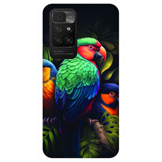 Vibrant Tropical Birds Case Xiaomi Redmi 10