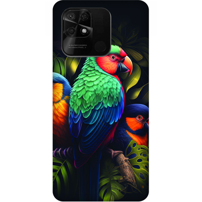 Vibrant Tropical Birds Case Xiaomi Redmi 10C