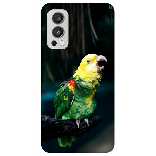 Vocalizing Vibrance: A Parrot Portrait Case OnePlus Nord 2 5G