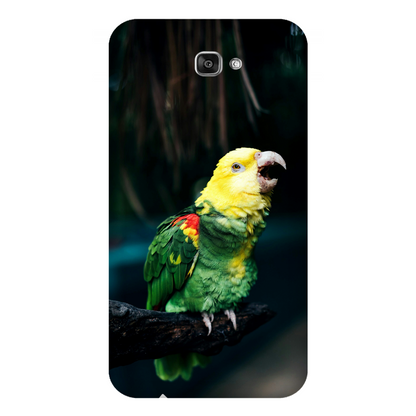 Vocalizing Vibrance: A Parrot Portrait Case Samsung Galaxy J7 Prime