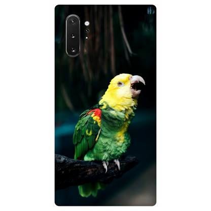 Vocalizing Vibrance: A Parrot Portrait Case Samsung Galaxy Note 10 Plus