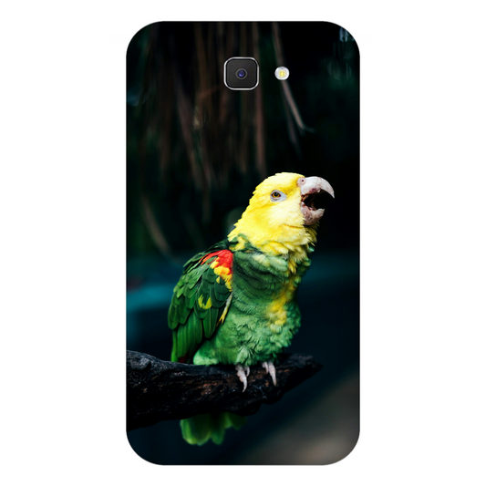 Vocalizing Vibrance: A Parrot Portrait Case Samsung On Nxt