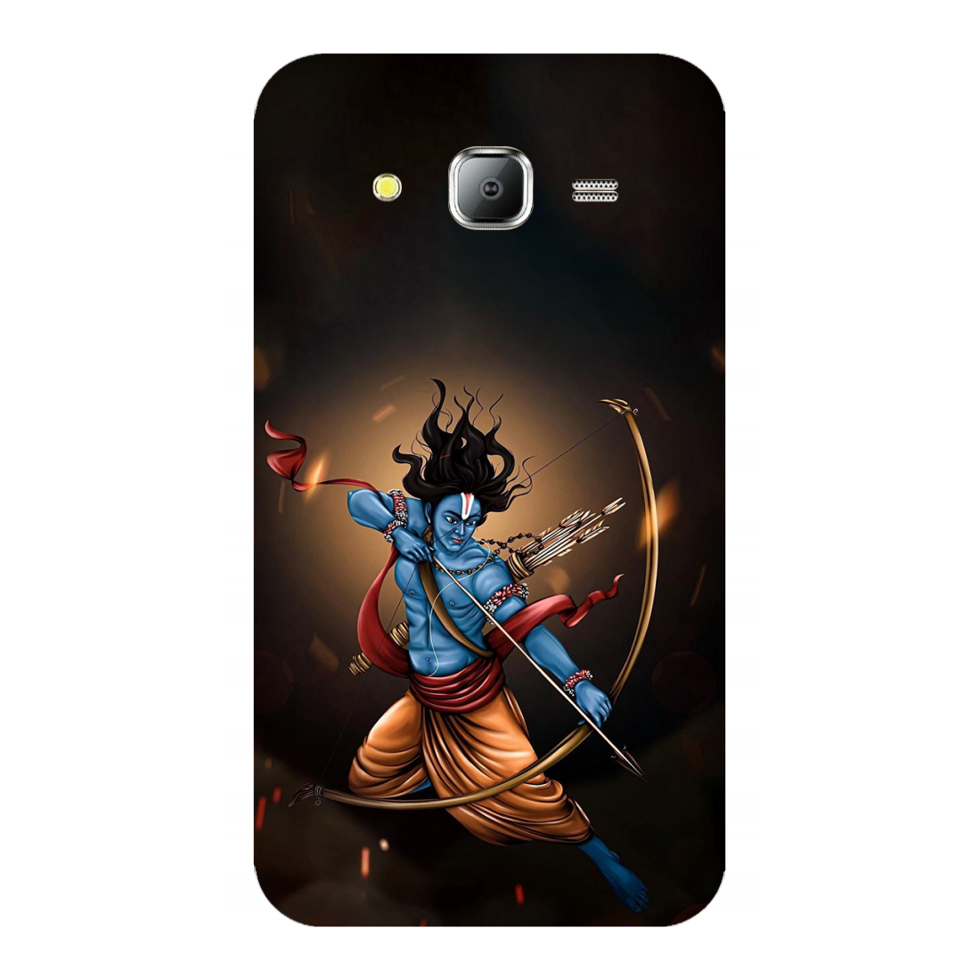Warrior with Bow in Mystical Light Case Samsung Galaxy J7(2015)