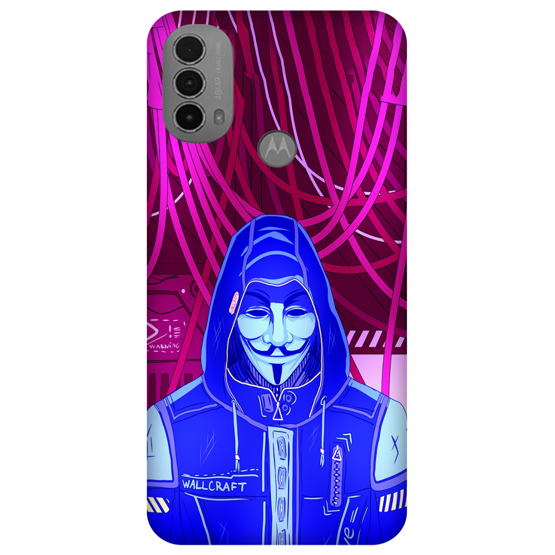 Wrap Craft Anonymous Case Motorola E40