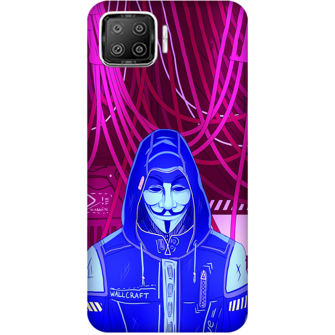 Wrap Craft Anonymous Case Oppo F17