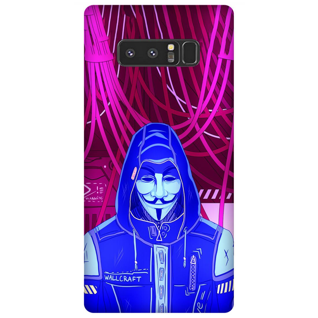 Wrap Craft Anonymous Case Samsung Galaxy Note 8