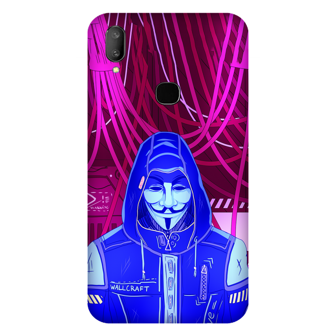 Wrap Craft Anonymous Case Vivo V11 (Fingerprint)