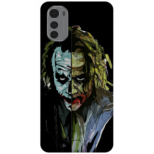 Abstract Art of a Blurred Figure Case Motorola Moto E32s