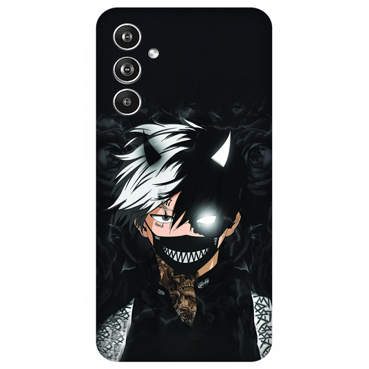 Anime Glowing Eyes Amidst the Darkness Samsung Galaxy F54 5G