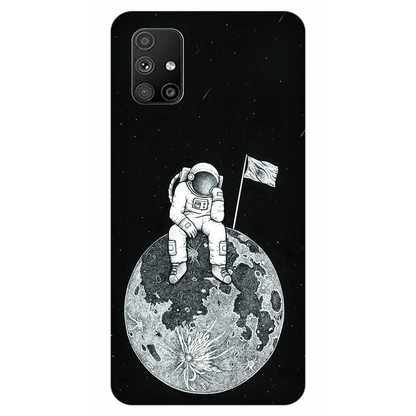 Astronaut on the Moon Case Samsung Galaxy M51