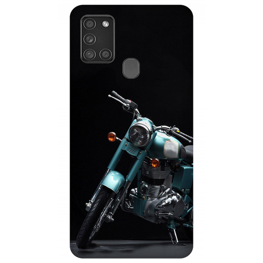 Blue Color Bullet Case Samsung Galaxy A21s (2020)