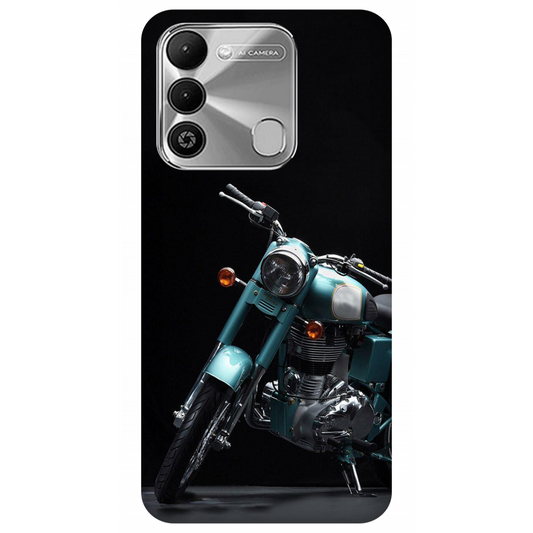 Blue Color Bullet Case Tecno Spark 9