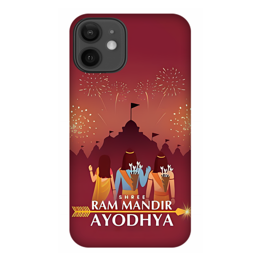 Celebration at Shree Ram Mandir, Ayodhya Case Apple iPhone 12 mini