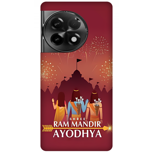 Celebration at Shree Ram Mandir, Ayodhya Case OnePlus 11R 5G