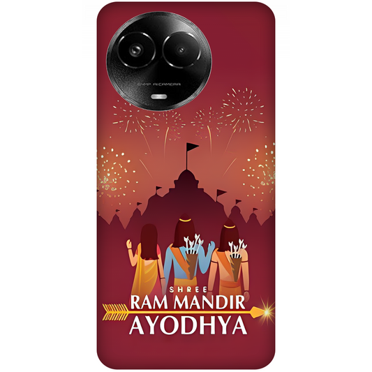 Celebration at Shree Ram Mandir, Ayodhya Case Realme C67 5G