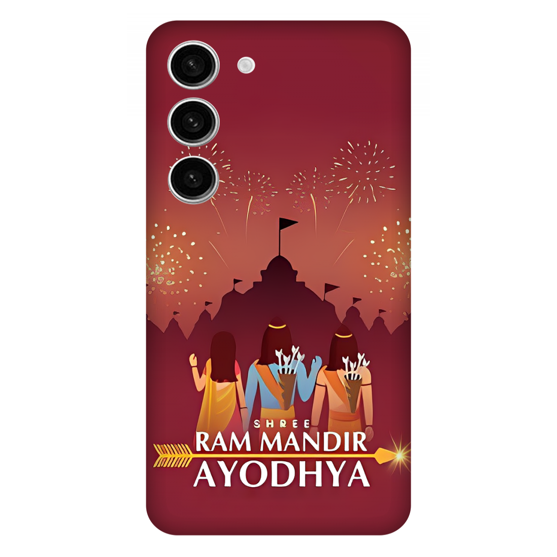 Celebration at Shree Ram Mandir, Ayodhya Case Samsung Galaxy S23 5G