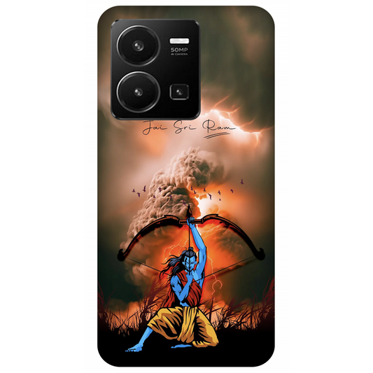 Divine Archer Amidst the Storm Jai Shree Ram Case Vivo Y35